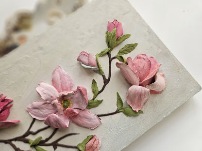 Magnolia - Sculpture Painting